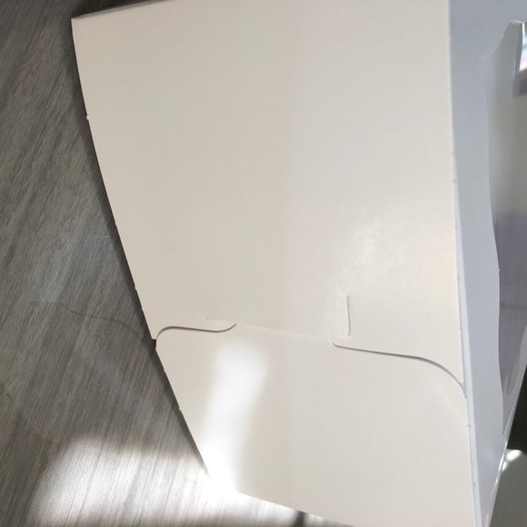 White pastry box with window, 7" x 7" x 4", 10pack - Picture 7 of 8